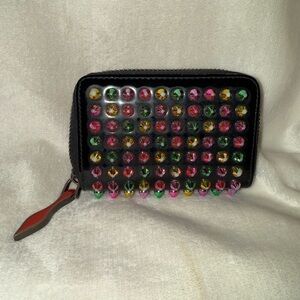 Christian Louboutin Black muilt colored Wallet